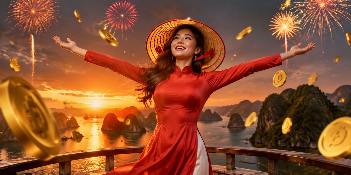 Người dùng đội nón lá tại Hạ Long theo dõi kèo esports và ưu đãi thưởng thể thao